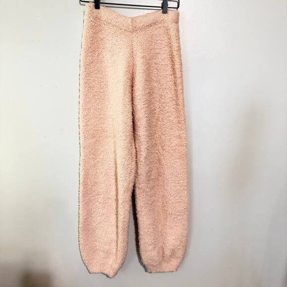 SKIMS Cozy Knit Wrap Top & Jogger Rose Pink Long Sleeve Cropped  Soft Lounge S/M - Picture 6 of 14